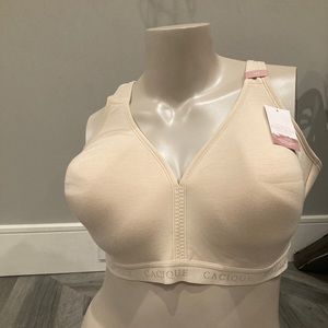 Nude Cacique wireless bra size 46D